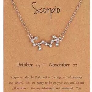 SCORPIO CONSTELLATION NECKLACE